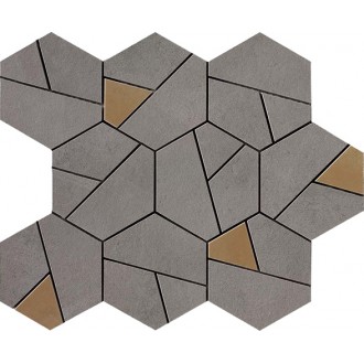 AN68 Boost Smoke Mosaico Hex Yellow 25x28.5