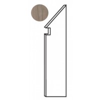 ANCK Etic Rovere Grigio Battiscopa Sag.DX 7.2x30