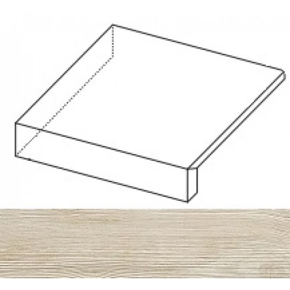 Ступени ANL1 Axi White Pine Scalino Angolare SX 22.5x22.5