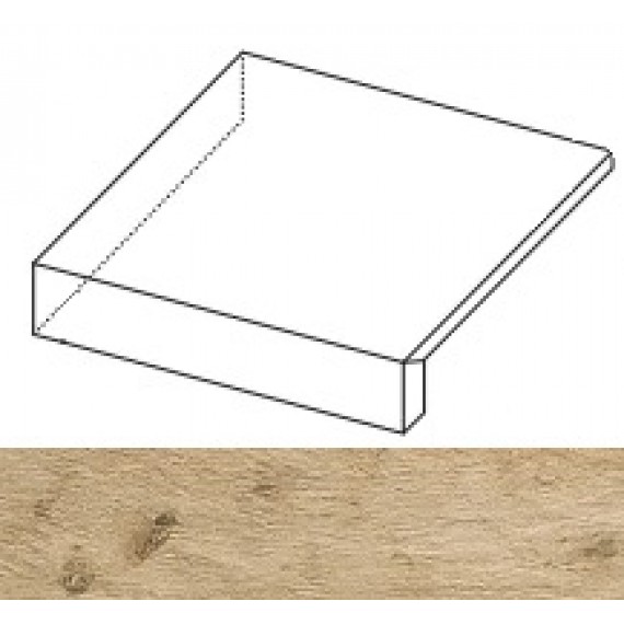 Ступени ANL5 Axi Golden Oak Scalino Angolare SX 22.5x22.5