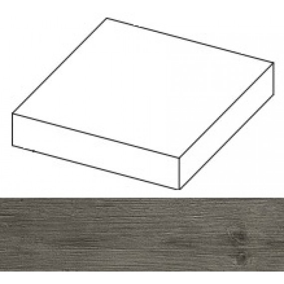 Ступени ANLY Axi Grey Timber Scalino Angolare DX 22.5x22.5
