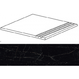 AO64 Marvel Black Atlantis Gradino Lappato 37,5x75