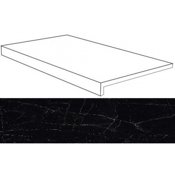 Ступени AO7K Marvel Black Atlantis Scalino 150 37,5x150