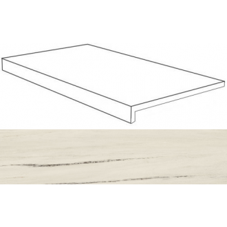 AO7L Marvel Bianco Fantastico Scalino Lapp 37,5x150