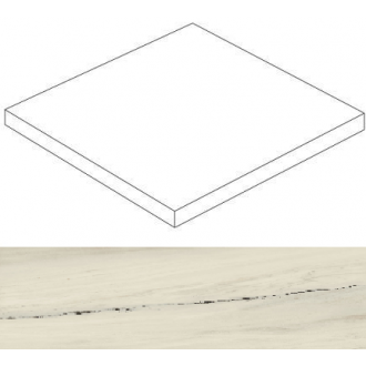 AO95 Marvel Bianco Fantastico Scalino Ang. SX 37,5x37,5