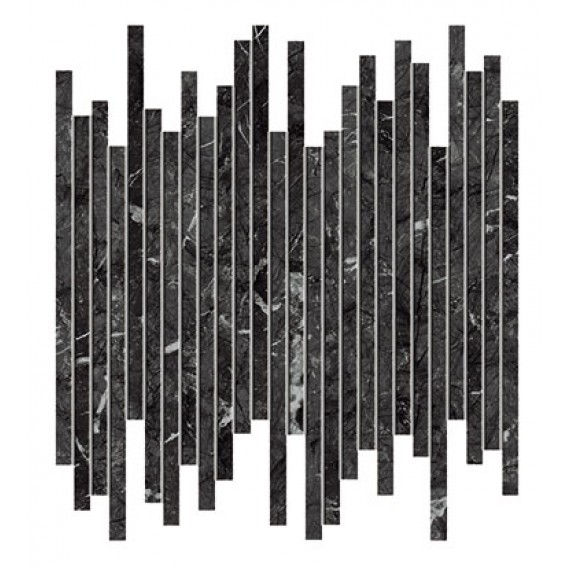 Мозаика AOU5 Marvel Grigio Intenso Line Lapp 30,5x26