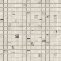 AOU8 Marvel Bianco Fantastico Mosaico Lappato 30x30