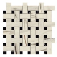 AOVJ Marvel Bianco Fantastico Basket Weave Matt 30,5x30,5