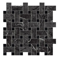 AOVK Marvel Grigio Intenso Basket Weave Matt 30,5x30,5