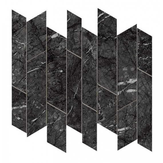 Мозаика AOVT Marvel Grigio Intenso Liberty Lappato 31,8x26,1