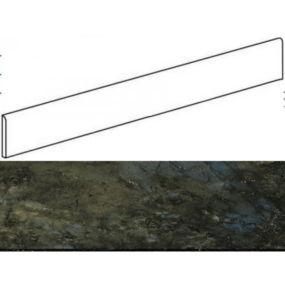Керамогранит AOWK Marvel Brazil Green Battiscopa 150 Lapp 7,2x150