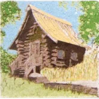 AR15/1221T Плитка Домики 9,9х9,9