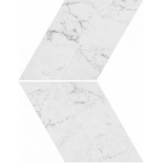 AS1V Marvel Carrara Pure Chevron Lappato 22,5x22,9 