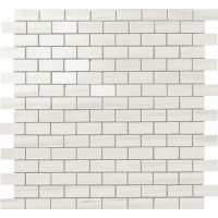 AS31 Marvel Bianco Dolomite Mosaico Lappato Burattato 29.8x29.8