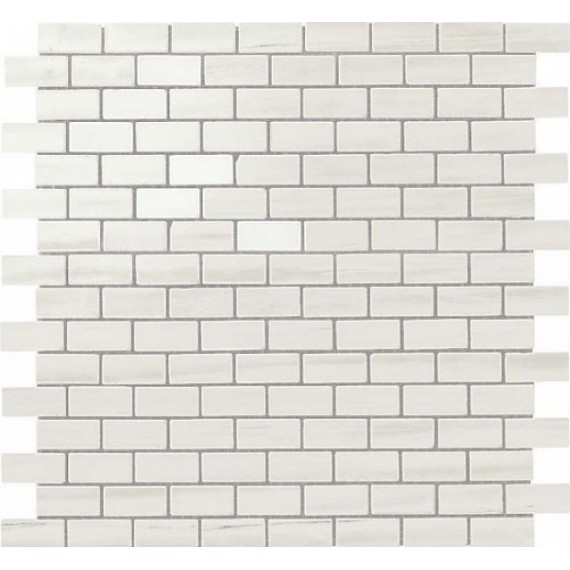 Мозаика AS31 Marvel Bianco Dolomite Mosaico Lappato Burattato 29.8x29.8