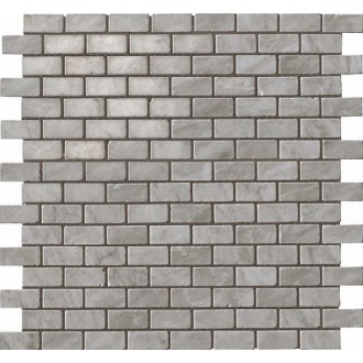 AS33 Marvel Bardiglio Grey Mosaico Lappato Burattato 29.8x29.8