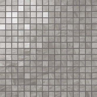AS3S Marvel Bardiglio Grey Mosaico Lapp 30x30