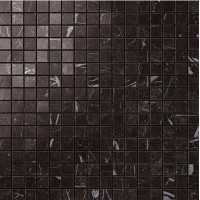 AS3U Marvel Nero Marquina Mosaico Lappato 30x30