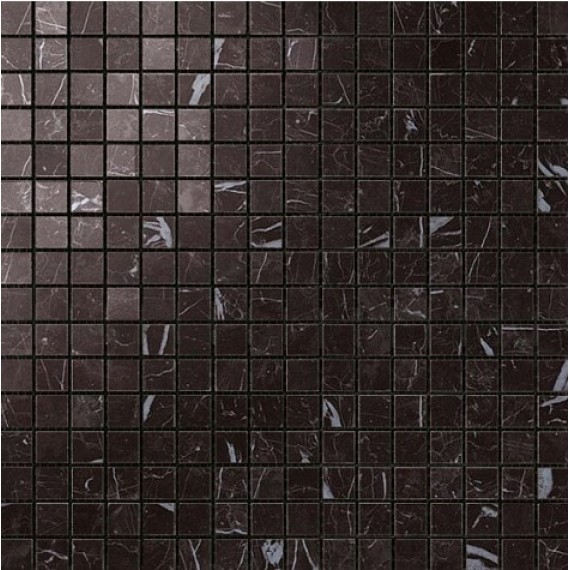 Мозаика AS3U Marvel Nero Marquina Mosaico Lappato 30x30