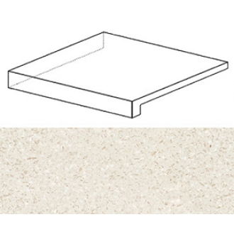 AS80 Marvel Terrazzo Cream Scalino Ang. Sx 33x33