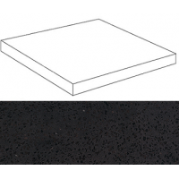 AS82 Marvel Terrazzo Black Scalino Ang. Dx 33x33