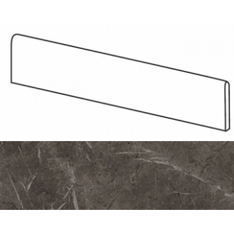 ASLO Marvel Grey Battiscopa 7,2x60