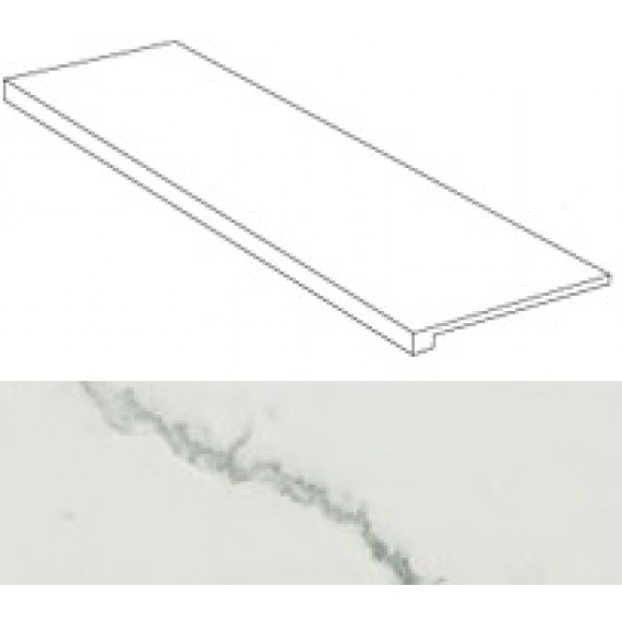Ступени ASMH Marvel Calacatta Scalino 33x90