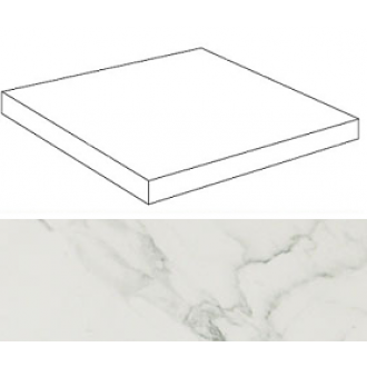 ASMT Marvel Calacatta Scalino Angolare 33x33