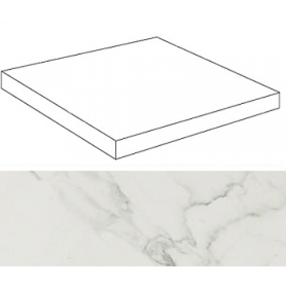 Ступени ASMT Marvel Calacatta Scalino Angolare 33x33