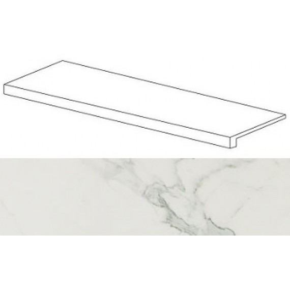 Ступени ASMZ Marvel Calacatta Scalino 33x75