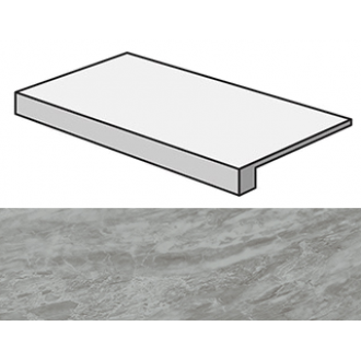 ATD5 Marvel Bardiglio Grey Scalino 33x60
