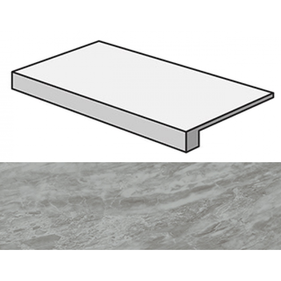 Ступени ATD5 Marvel Bardiglio Grey Scalino 33x60