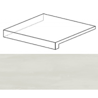 ATD8 Marvel Bianco Dolomite Scalino Ang. Sx 33x33