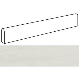 ATDJ Marvel Bianco Dolomite Battiscopa Digitale Matt 4.6x60