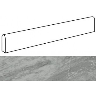 ATDQ Marvel Bardiglio Grey Battiscopa Lapp 7.2x60