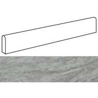 ATDV Marvel Bardiglio Grey Battiscopa Matt 7.2x60