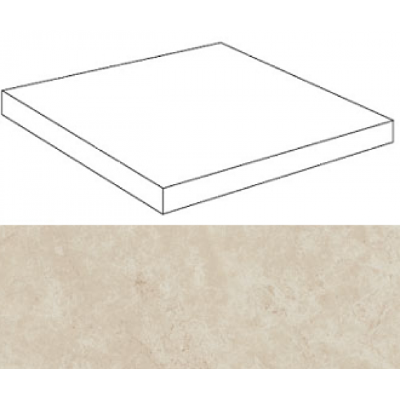 Ступени ATEF Marvel Cream Prestige Scalino Ang. Dx 33x33
