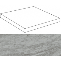 ATEG Marvel Bardiglio Grey Scalino Ang. Dx 33x33