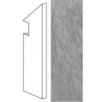 ATEQ Marvel Bardiglio Grey Battiscopa Sag. DX 7.2x30