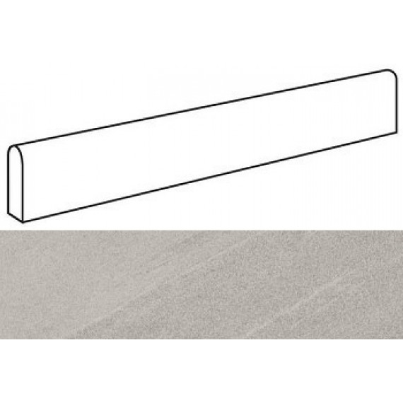Керамогранит ATFG Marvel Clauzetto White Battiscopa Matt 7.2x60