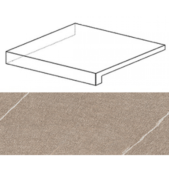 Ступени ATGX Marvel Desert Beige Scalino Ang. Sx 33x33