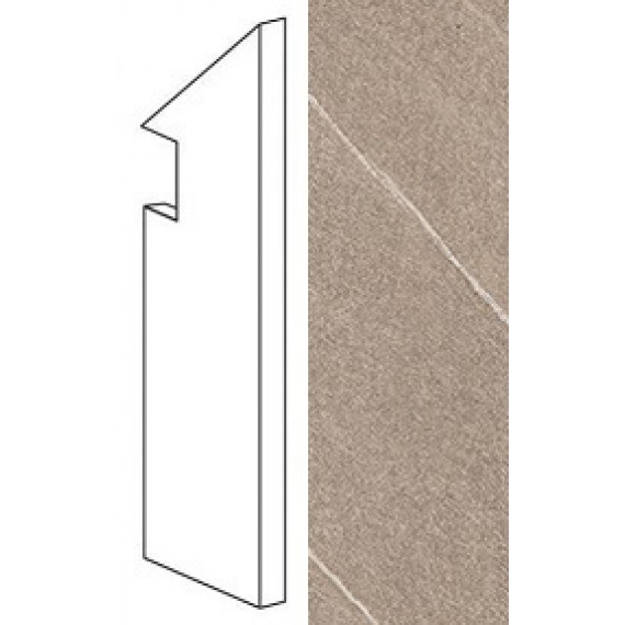 Керамогранит ATHQ Marvel Desert Beige Battiscopa Sag. DX 7.2x30