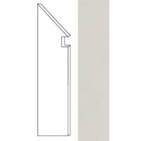 AUI4 Arkshade White Battiscopa Sag.Sx. 7.2x30