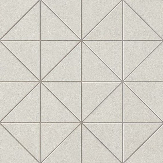 Мозаика AUID Arkshade White Mosaico Prisma 36x36