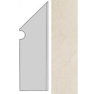 AUO3 Kone White Battiscopa Sag.Dx. 7.2x30