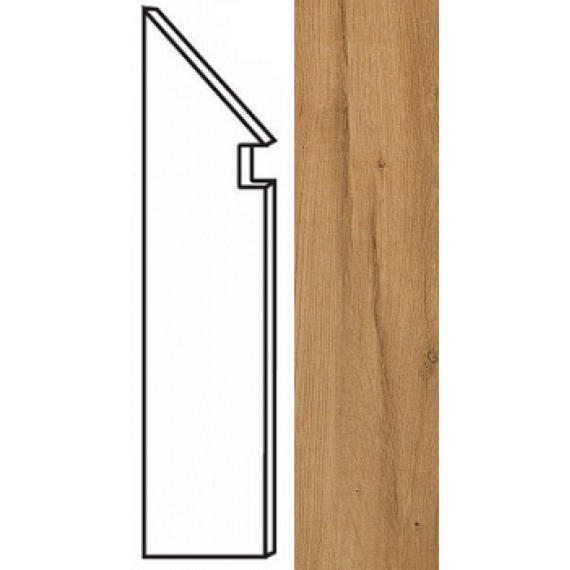 Керамогранит AV8C Etic Rovere Venice Battiscopa Sag.SX 7,2х30