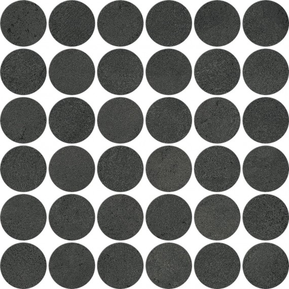 Мозаика AYY0 Мозаика Boost Expression Carbon Mosaico Circle 32х32