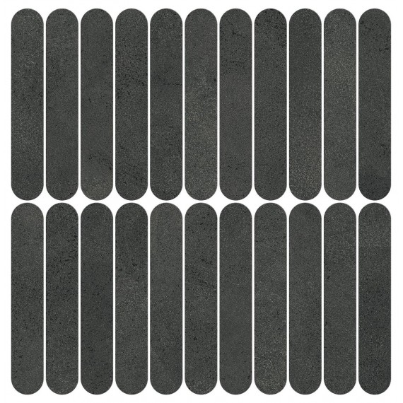 Мозаика AYY7 Мозаика Boost Expression Carbon Mosaico Ellipse 37х37,8