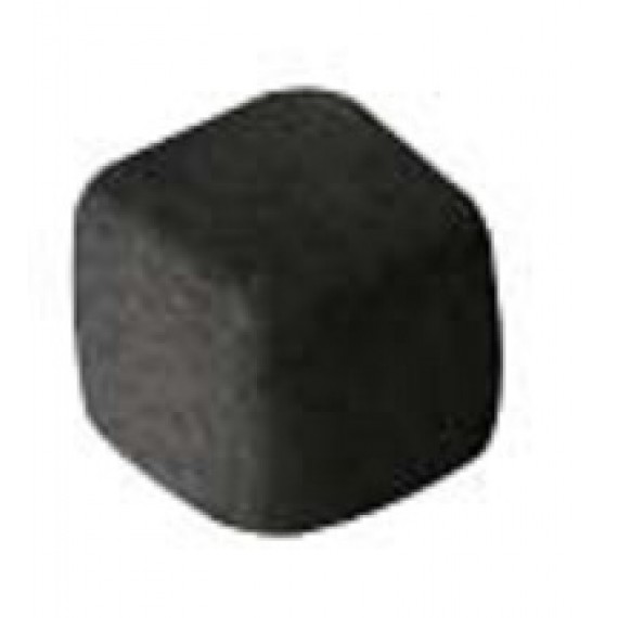 Керамическая плитка AZM4 Brick Black B. Spigolo A.E. 0.8x0.8