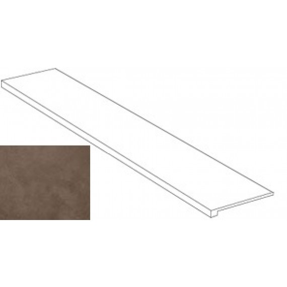 Ступени AZUF Dwell Brown Leather Scalino 33x150